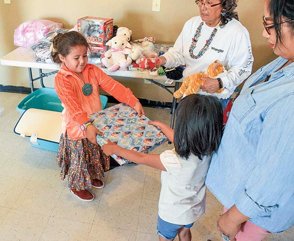 Not too young to give back