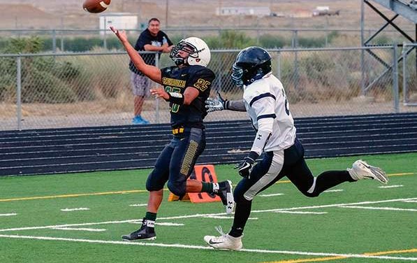 Newcomb’s speed too much for Eagles