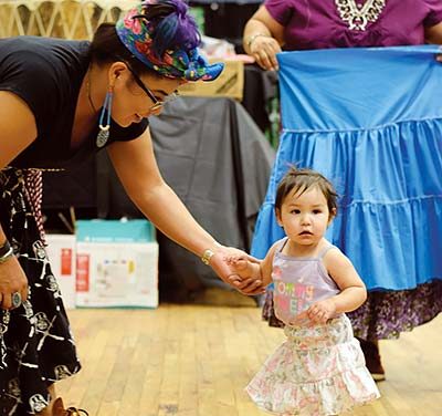 Making a skirt brings out the princess in every girl
