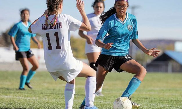 Navajo Prep girls soccer wins first-ever playoff game