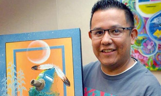Moving back to rez was turning point for Diné artist