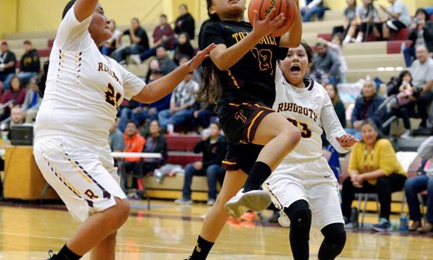 Rehoboth overcomes late turnovers in win over To’Hajiilee