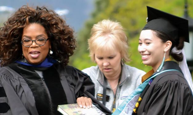 Graduate inspired by commencement speaker Oprah