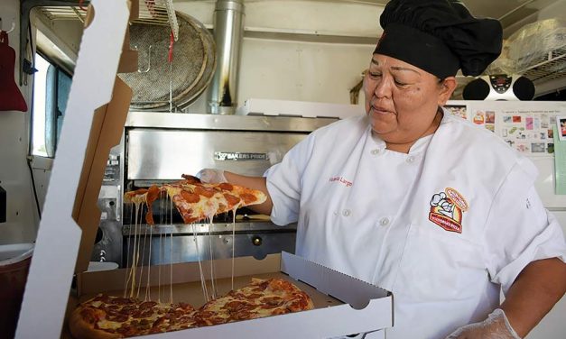 From a tray to a trailer:  A crusty entrepreneur brings in the dough