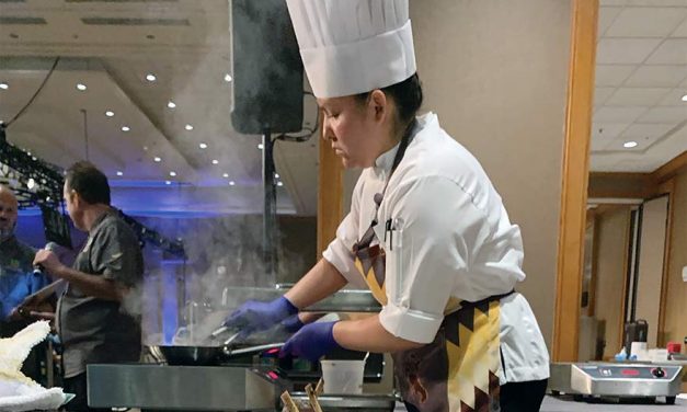 Diné chef places in national competition