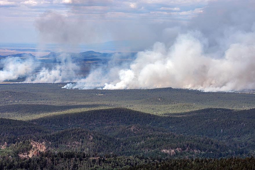 Tsoodził fire not ‘out of control’