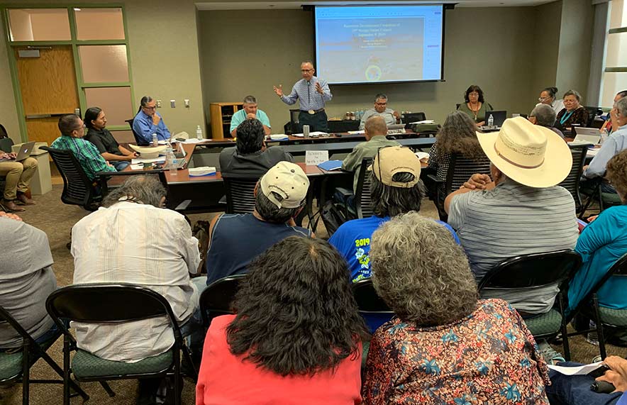 Page Hospital District meeting