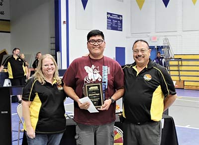 Ganado driver awarded by state association