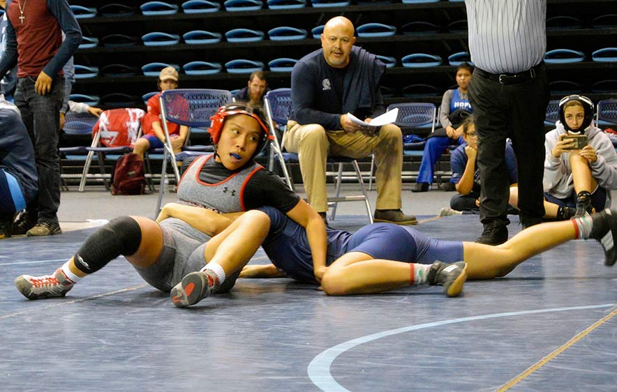 Page girl grapplers must learn to be ‘tough and mean’
