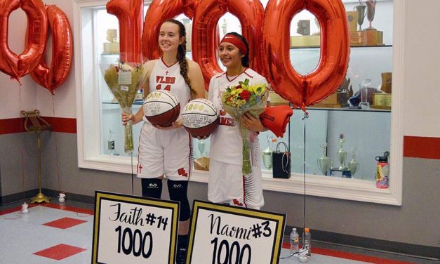 ‘I hope they will be inspired’:  Diné junior racks up 1,000 points for Valley Lutheran