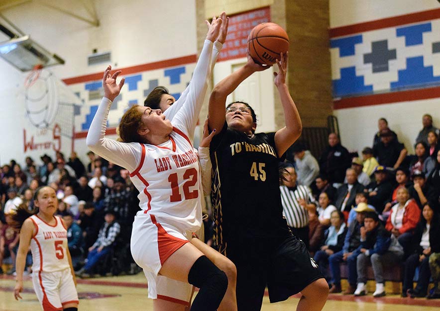 To’hajiilee girls mark another goal off list with district title