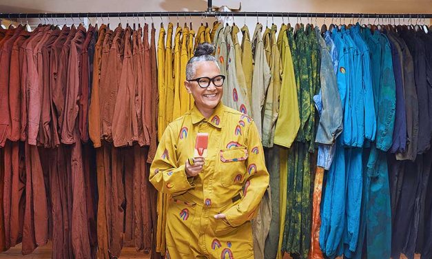 Entrepreneur creates up-cycled clothing, better life