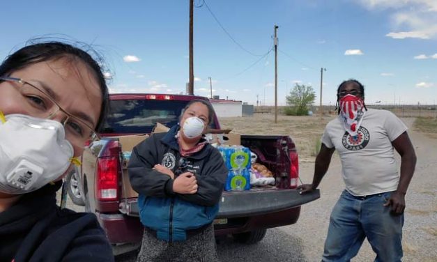 Richardson cuts through red tape to reach Diné families