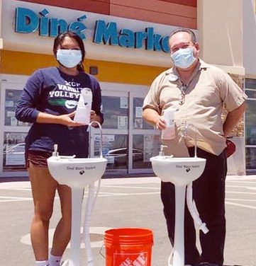 Volleyball standout serves up safer hand washing