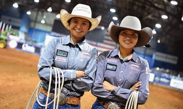 ‘My sister was a big help’:     Birdsprings siblings compete in breakaway at nationals