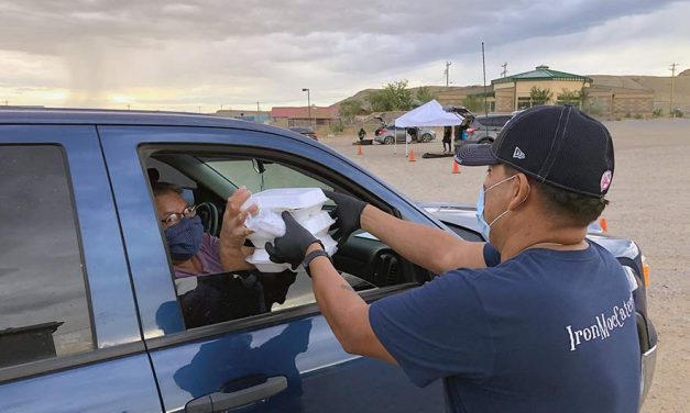 Caterer salvages his business with drive-through meals