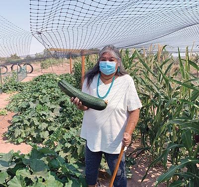 Elders enlist help, raise abundance of veggies