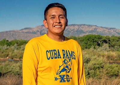 Sam beats odds; gets running scholarship