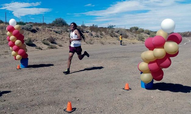 Winslow High cross-country team celebrates competition