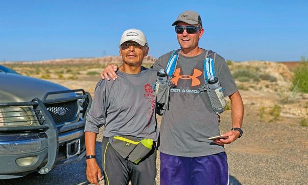 ‘Closing the gap’:  Runner learns he’s not only helping himself to better health