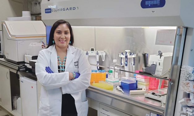 On the front line:  Diné scientist working toward cure for COVID-19