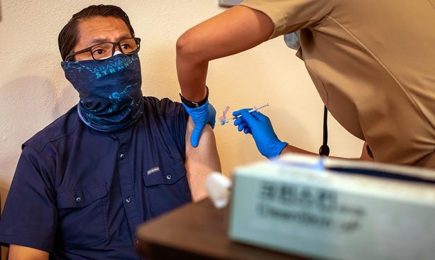 Nez, Damon, senior delegates get COVID-19 vaccine