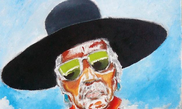 “An old soul”: Diné horseman, artist depicts traditional way of life