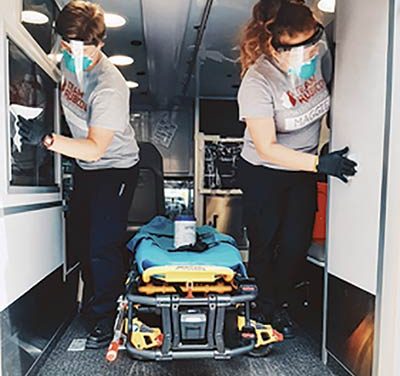 Greyshirts volunteers serve on frontlines during pandemic