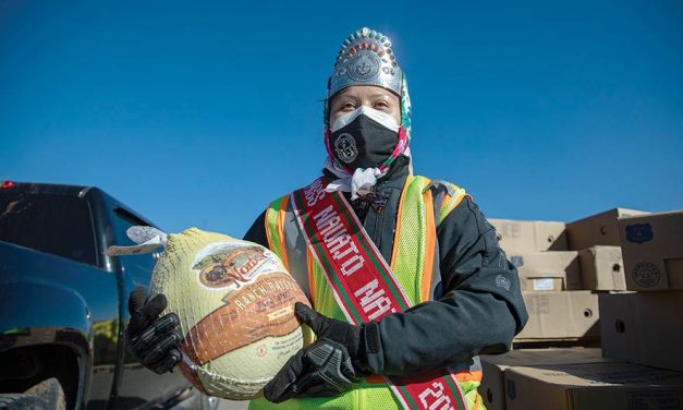 Don’t stand in the shadows: Miss Navajo applies skills, service to battle against virus