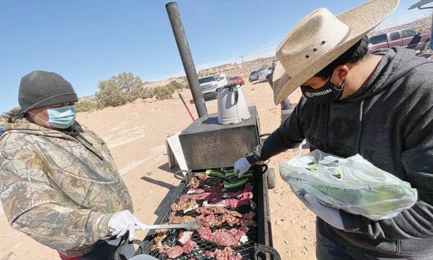 Joy and peace: Cookout gives community a taste of home