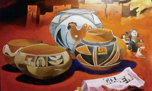 Diné painter questions nature of reality