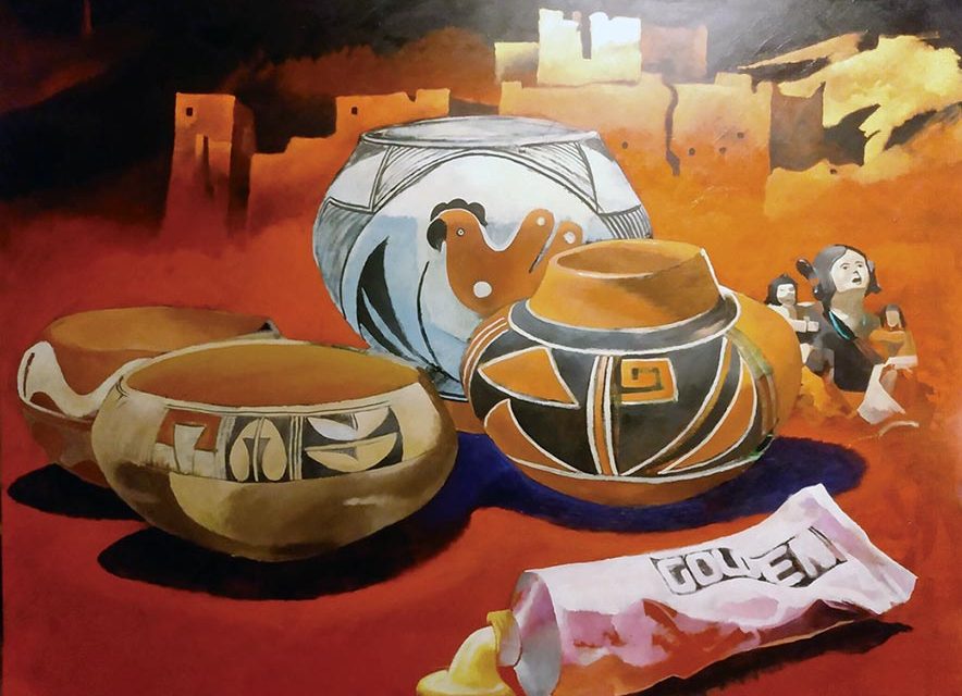 Diné painter questions nature of reality