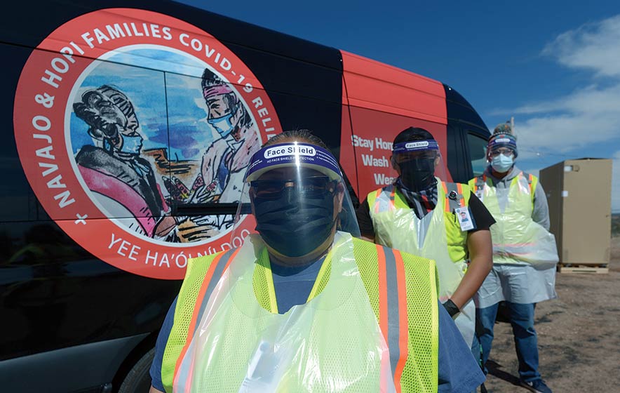 An incredible team effort: Navajo-Hopi relief group raises $18 million in one year