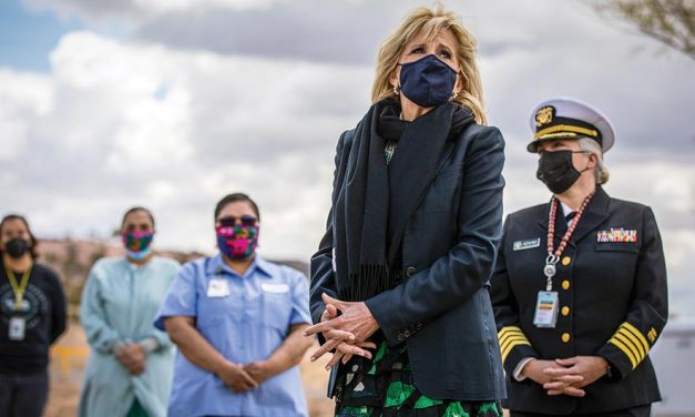 First lady: ‘Joe and I will walk with you’