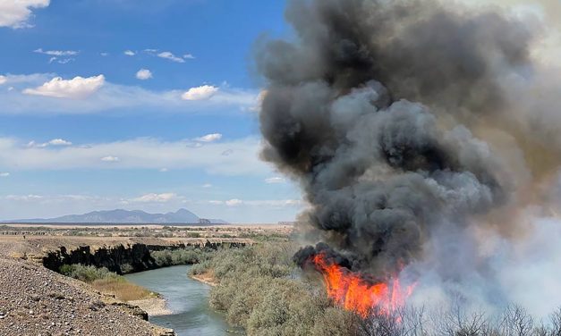 Shiprock fire 50% contained