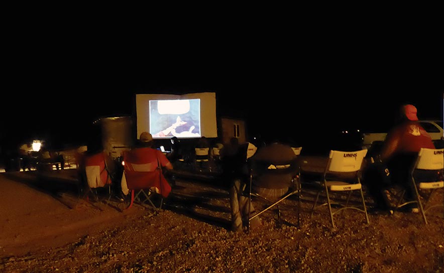 Movie, crafts for youth