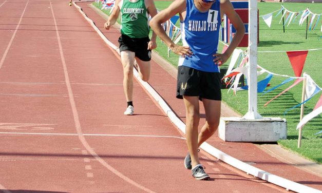 Navajo Pine Warriors win four medals at 2A state meet