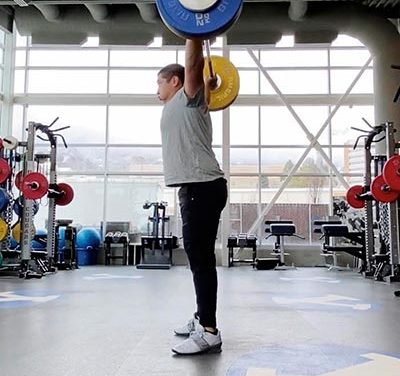 Chinle alumnus wins weightlifting equipment for school