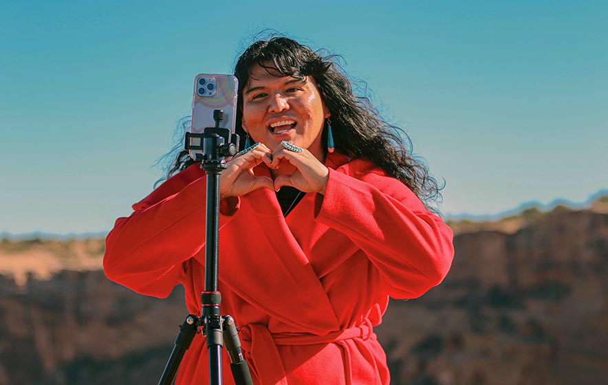 Online activists:  Native online creators’ TikTok followers grow