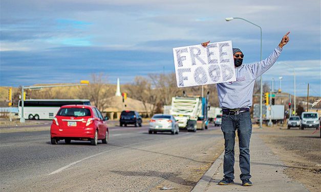 Free food! Groups collaborate to deliver healthy food to Shiprock residents