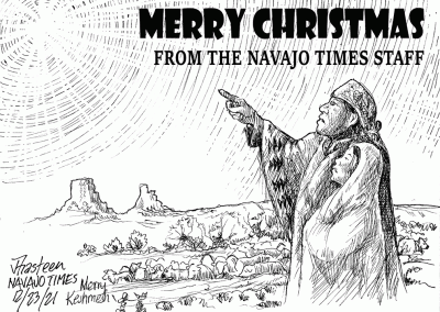 Merry Christmas from Navajo Times staff.
