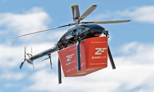 Drone demonstration shows uses in emergencies