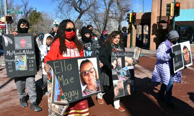 ‘We want justice!’ Diné leaders rally for bills to tackle missing, murdered resources