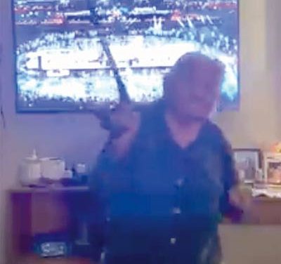 ‘Shiinéí’:  Piñon elder dances to Super Bowl halftime show, cheers on Rams