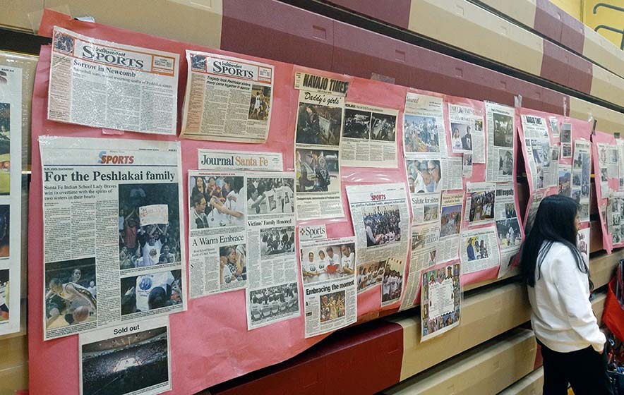 In remembrance: Peshlakai family, Rehoboth Christian team up for sisters’ tribute