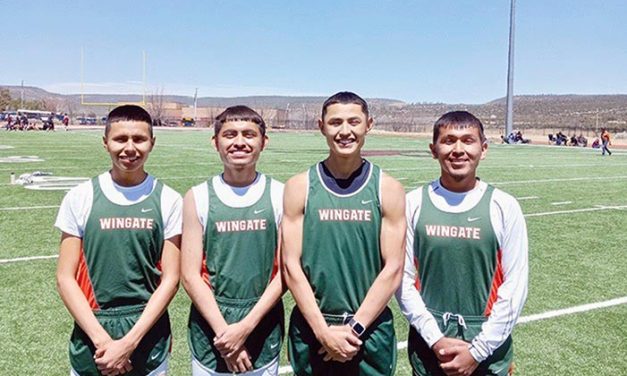 Making history: Wingate’s 4×800 relay team beats state qualifying mark