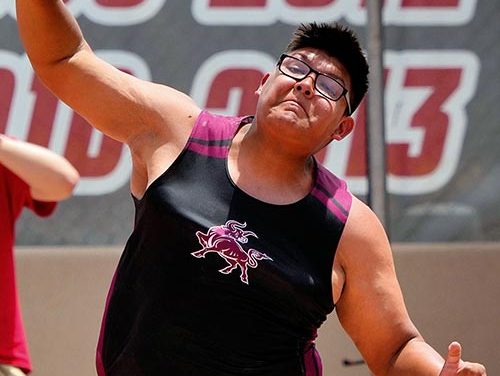 Magdalena thrower shines at 1A state track meet