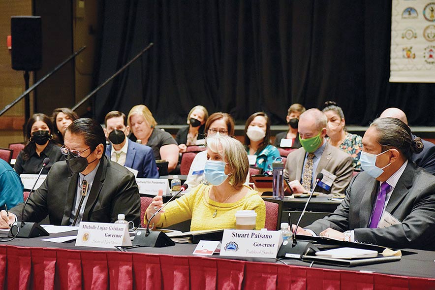 Governor touts record at Tribal Leadership Summit