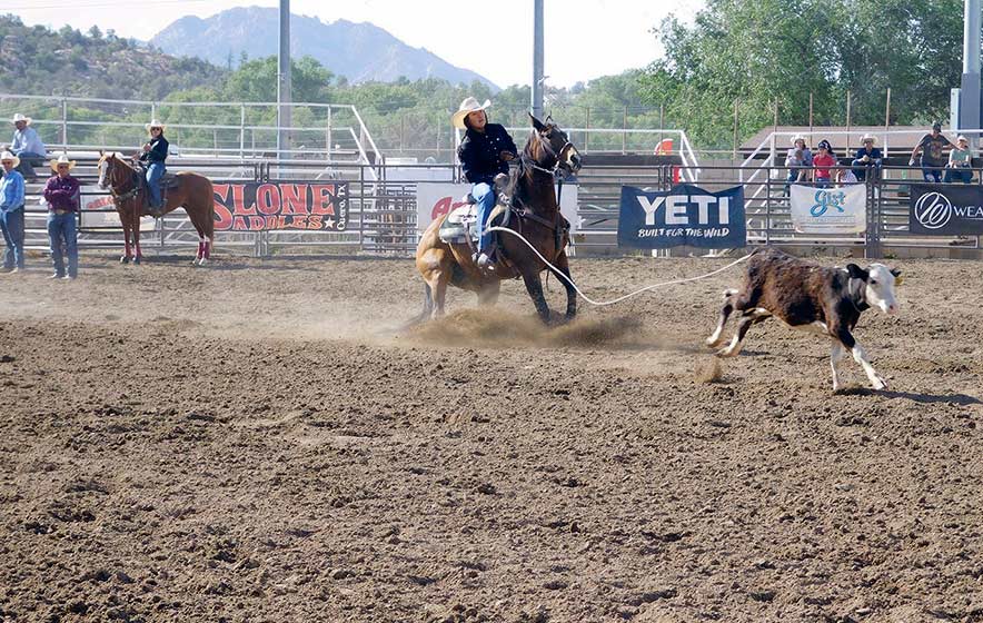 ‘It was all or nothing’:  Indian Wells cowgirl comes through in short round performance
