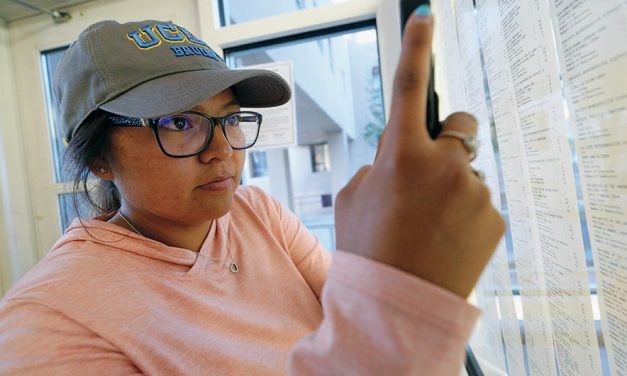 Young Diné voter educates herself before voting